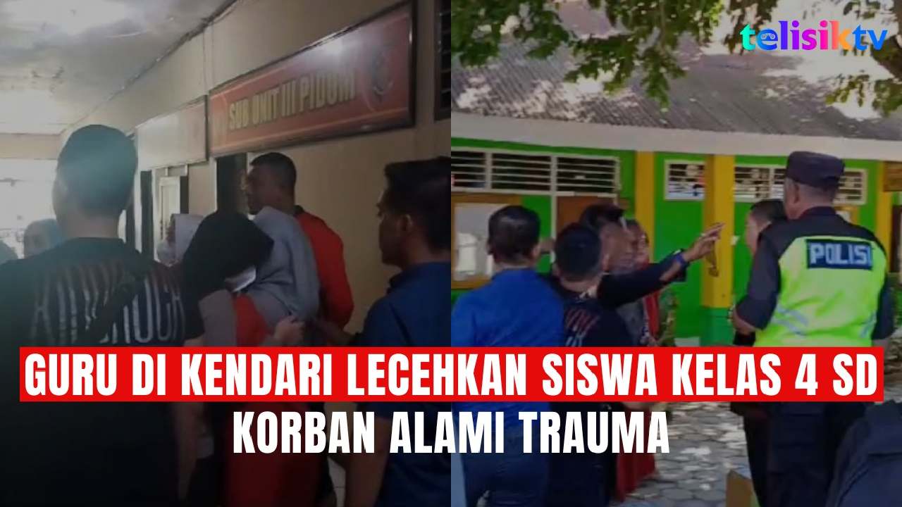 TELISIKTV: Lecehkan Siswi Kelas 4, Guru SD di Kendari Sulawesi Tenggara Diamuk Orang Tua Murid