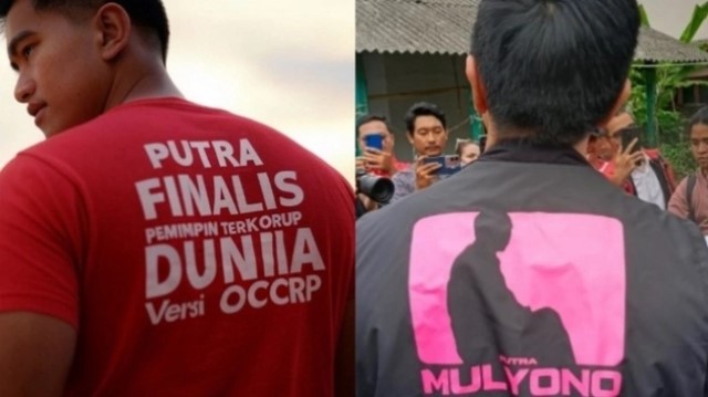 Viral Kaesang Pamer Kaos Putra Finalis Pemimpin Terkorup, Netizen: Kok Gak Malu Ya