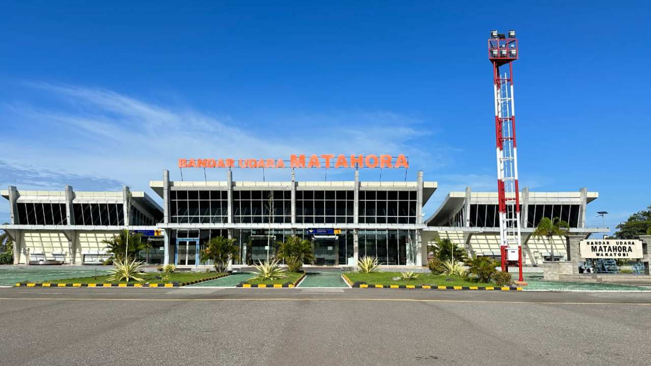 Wings Air Beroperasi Lagi di Bandara Matahora Wakatobi