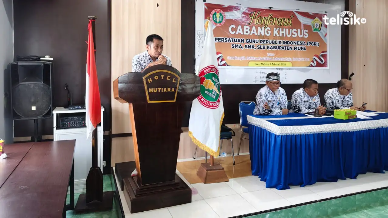 Vakum 7 Tahun, PGRI Cabang Khusus Muna Mulai Lebarkan Sayap