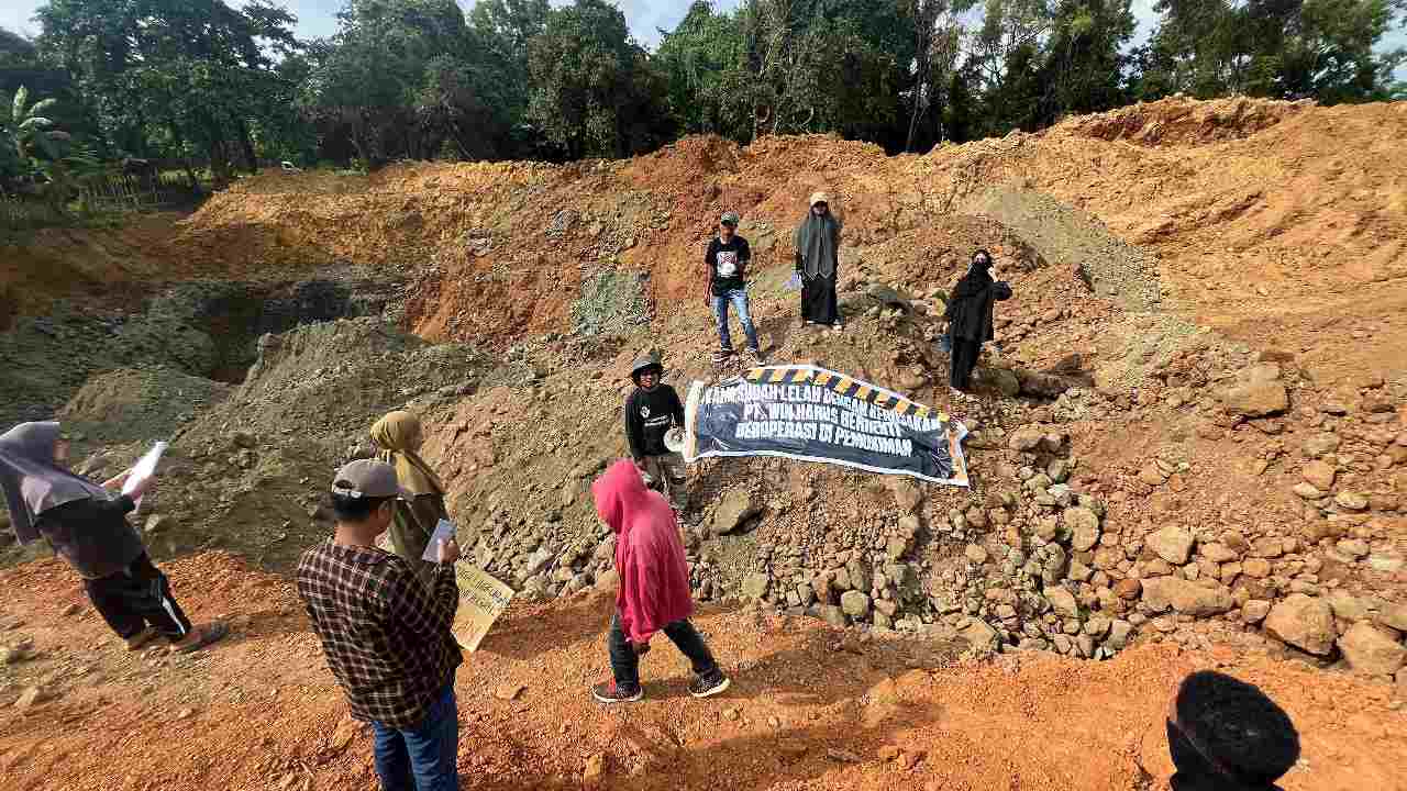 Penambangan PT. WIN Meluas Dekat Permukiman dan Sekolah, Warga Torobulu Desak Penghentian