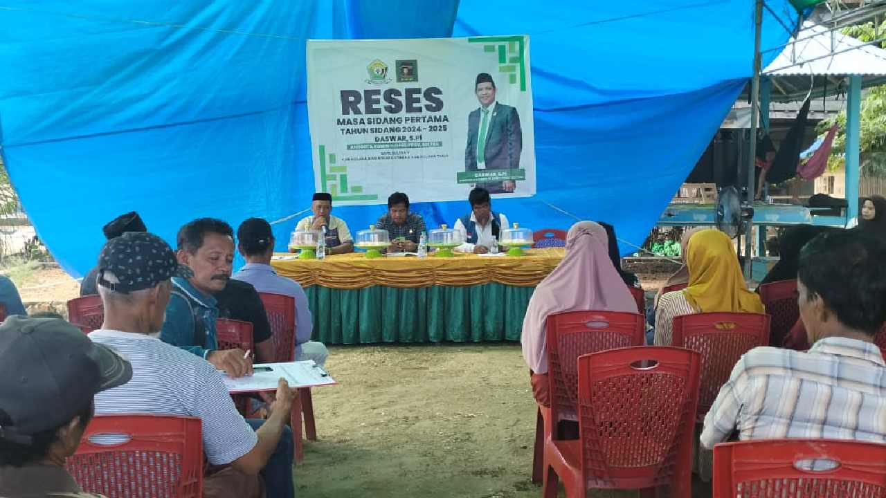 Anggota DPRD Sultra Daswar Janji Kawal Aspirasi Masyarakat Kolaka Timur