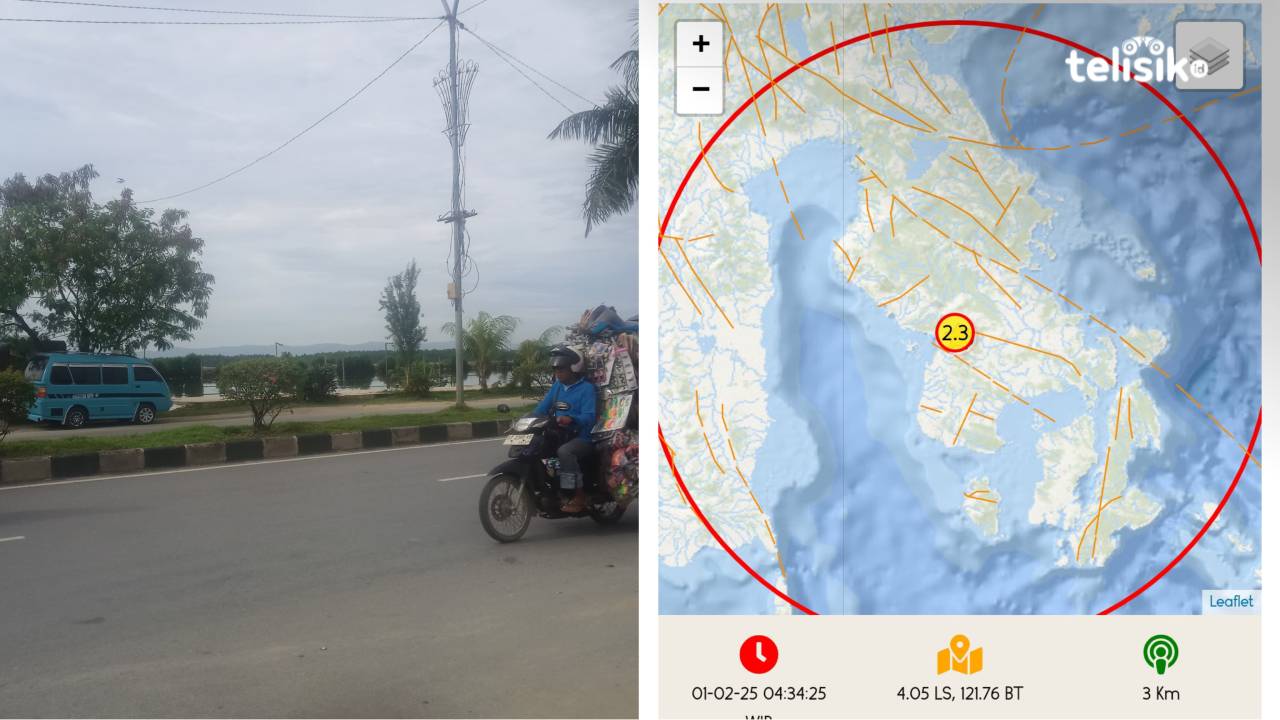 Awal Februari, Kolaka Timur Kembali Diguncang Gempa