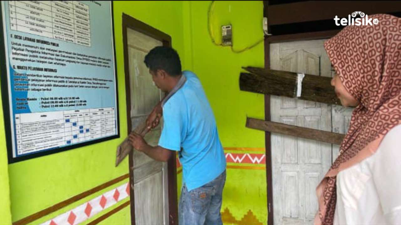 Balai Desa Masalili Muna Disegel Kader Posyandu, Pj Kades Ancam Proses Hukum