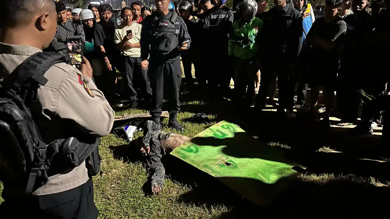 Balap Liar di Kendari Tewaskan Pejalan Kaki