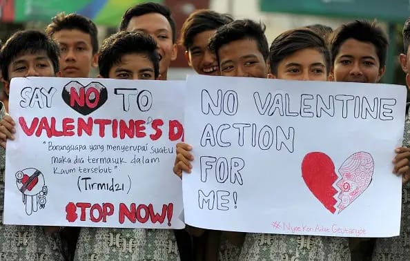 Deretan Lima Negara Muslim Larang Perayaan Hari Valentine, Ini Alasannya
