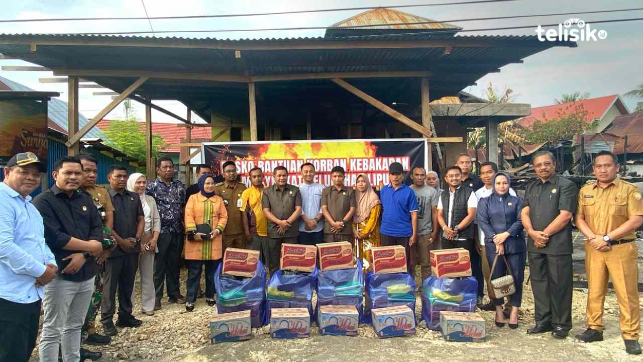 DPRD Baubau Bantu Korban Kebakaran dan Janji Usut Penimbun BBM