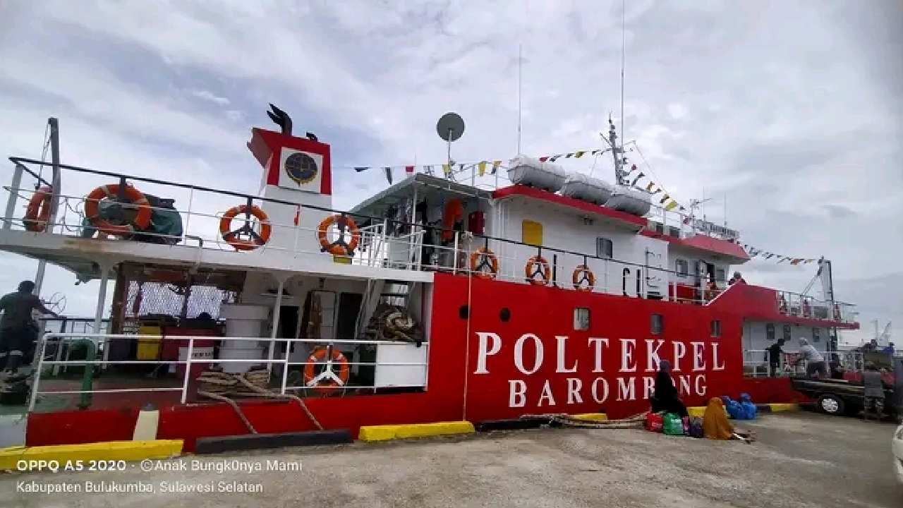 Jadwal Kapal Latih Barombong Periode 4-13 Februari 2025 Rute Sulawesi Tenggara-Selatan