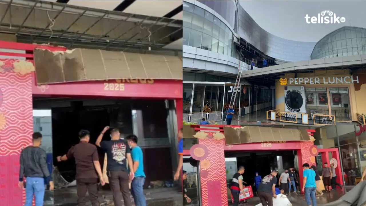 Kondisi Terkini The Park Mall Kendari Pasca Kebakaran