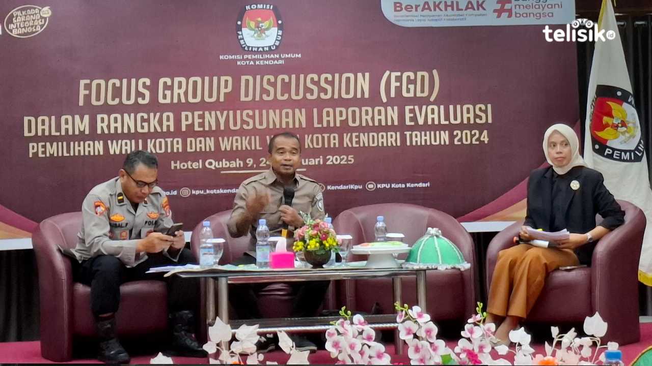 KPU Evaluasi Pilwali Kendari 2024: Bawaslu Ingatkan Pendidikan Politik Pemilih Pemula dan Kapasitas Penyelenggara