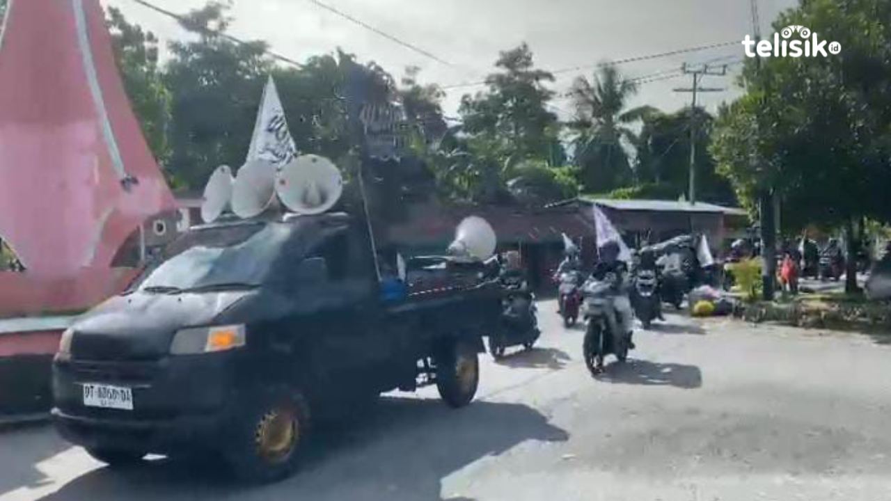 Lembaga Studi Islam Wakatobi Konvoi Kendaraan Sambut Ramadan