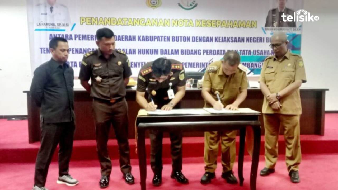 Pemkab Buton Gandeng Kejaksaan Perkuat Penegakan Hukum dan Pembangunan