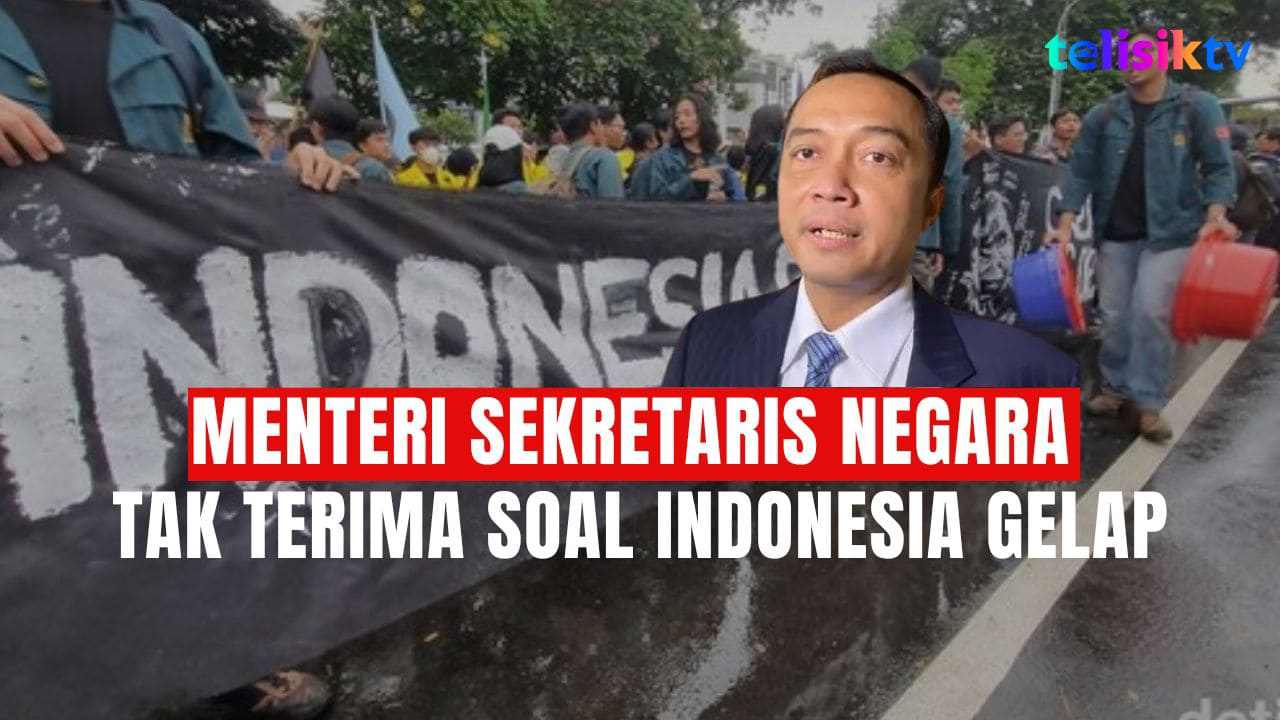 TELISIKTV: Tak Setuju dengan Tajuk Indonesia Gelap, Mensesneg Prasetyo Hadi: Jangan Membelokan Fakta
