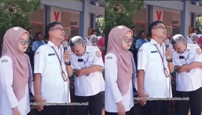 Viral Didemo Ratusan Siswa Tak Bisa Ikut SNBP 2025 Gagal Isi PDSS, Sepasang Guru Malah Gandengan Tangan