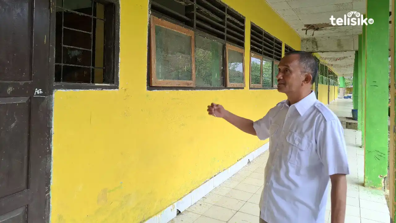 Akibat Fasilitas Rusak SMPN 10 Kendari Sempat Digasak Pencuri