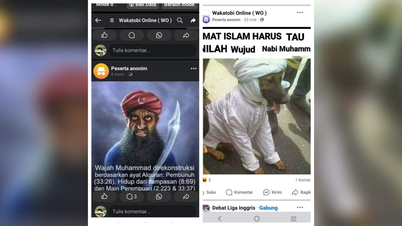 Akun Anonim Hina Nabi Muhammad SAW Muncul Pasca Penolakan Bangun Gereja di Wakatobi