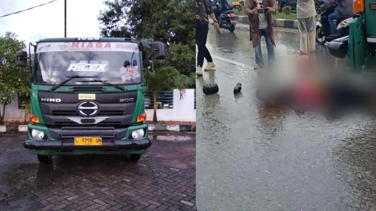 Begini Kronologi Wanita Pengendara Motor Asal Buton Utara Tewas Dilindas Tronton di Kendari