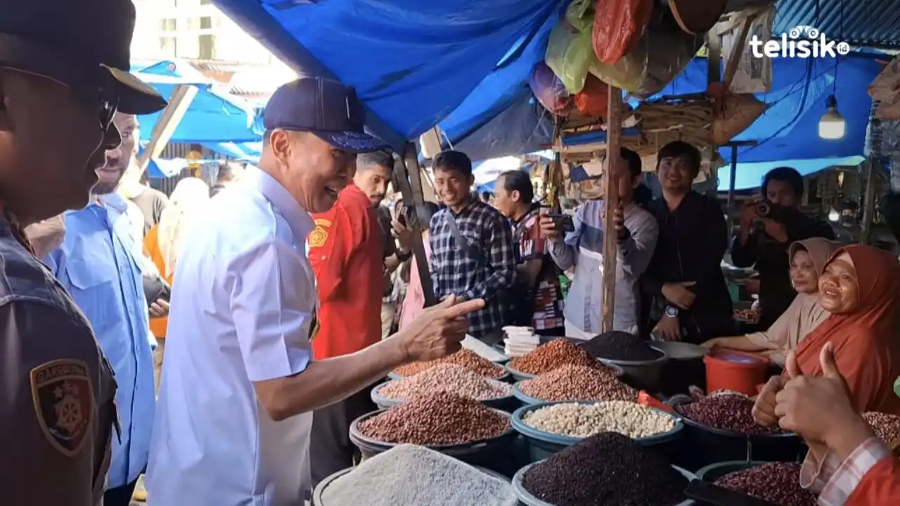 Daftar Harga Sidak Gubernur Sultra di Pasar Mandonga