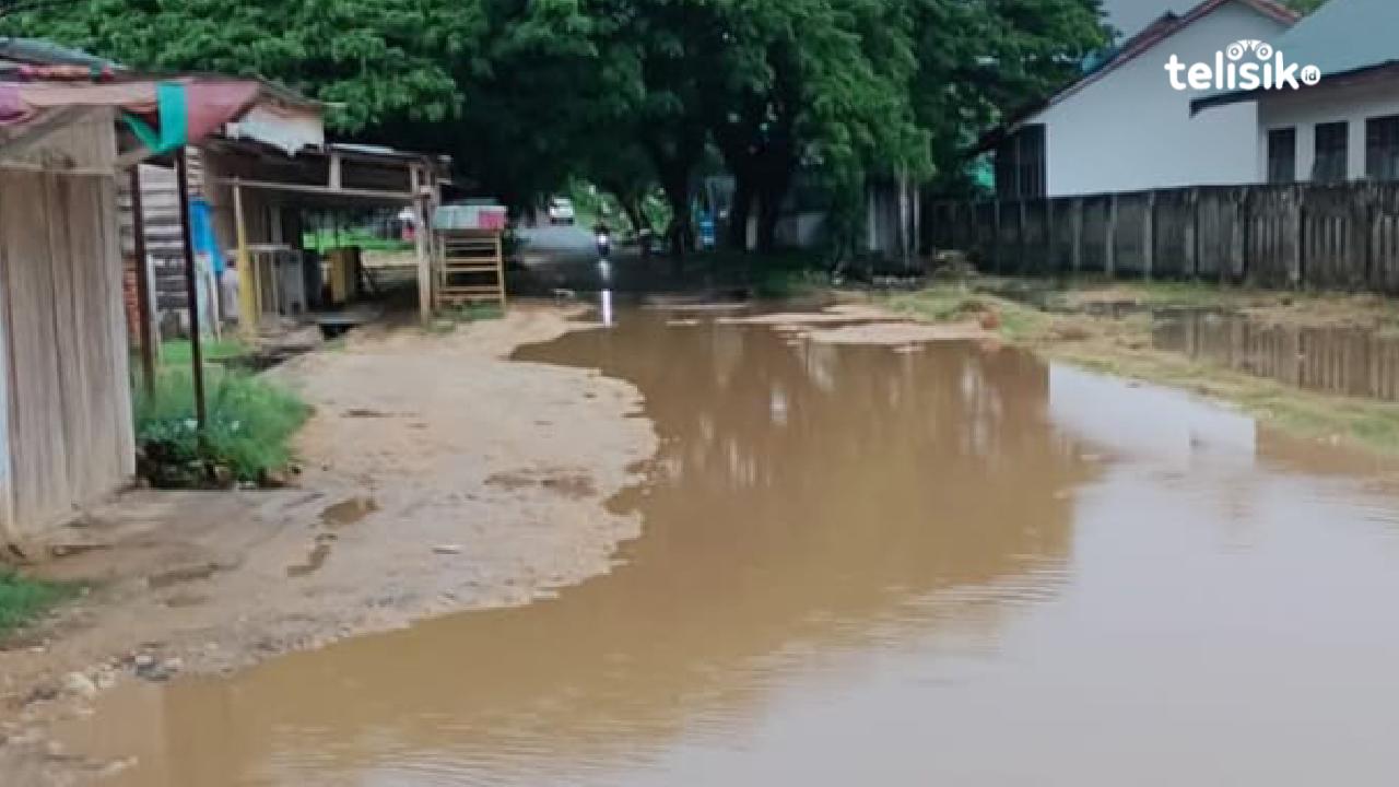 Jalan Tengiri Rusak dan Membahayakan, Dinas PUPR Muna Turun Tangan