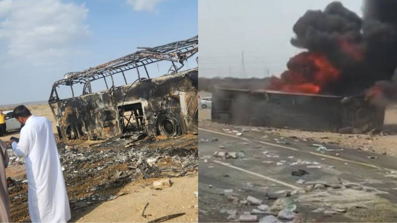 Kronologi 6 WNI Jemaah Umrah Tewas Kecelakaan di Arab Saudi, Bus Terbalik dan Terbakar