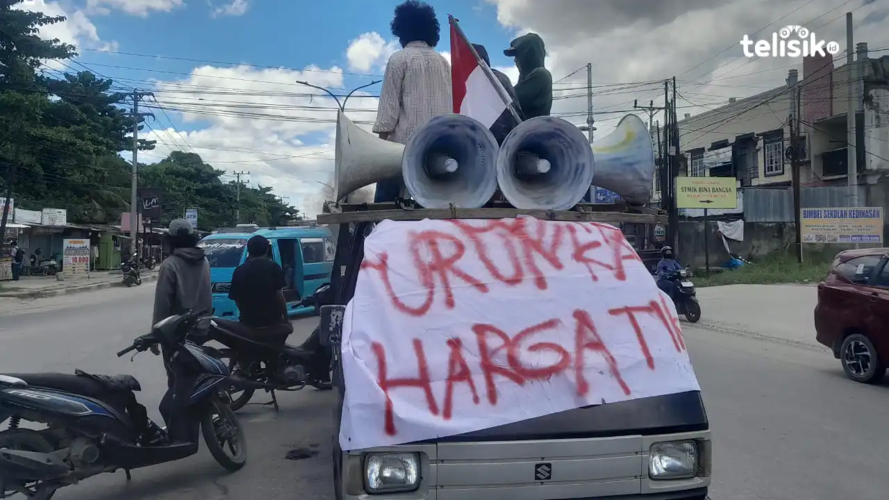 Protes Dugaan Kenaikan Harga Tiket Mudik, Jenlap Sultra Demo Dishub dan Damri