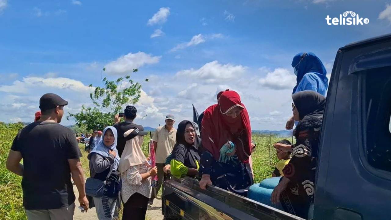 Ratusan Warga Konsel Duduki Tanah 274 Hektare Miliknya Diduga Diserobot TNI AU