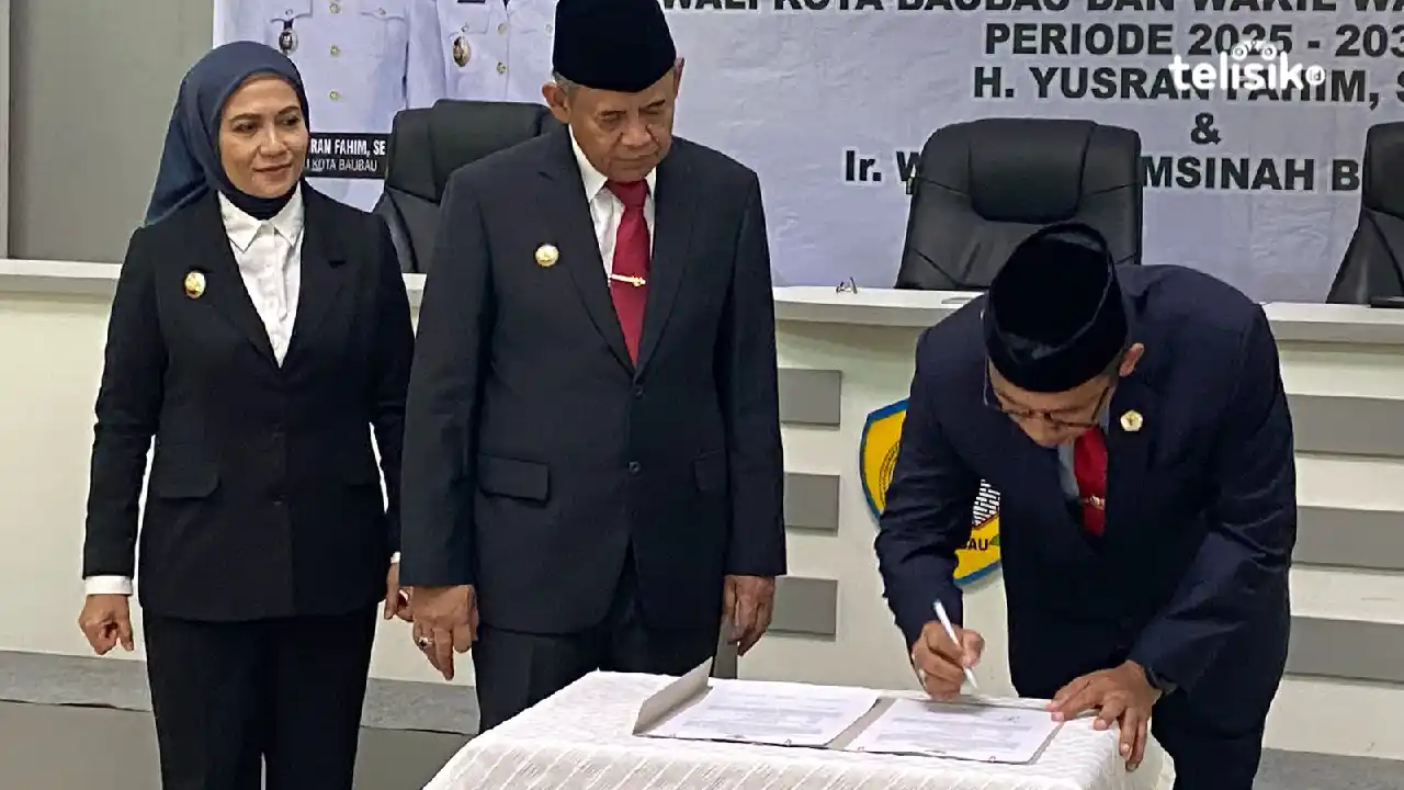 Sertijab Wali Kota Baubau, Yusran-Hamsinah Siap Lanjutkan Pembangunan Berkelanjutan