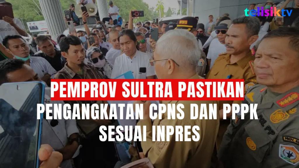 TELISIKTV: Pemprov Sultra Pastikan Pengangkatan CPNS dan PPPK Sesuai Inpres