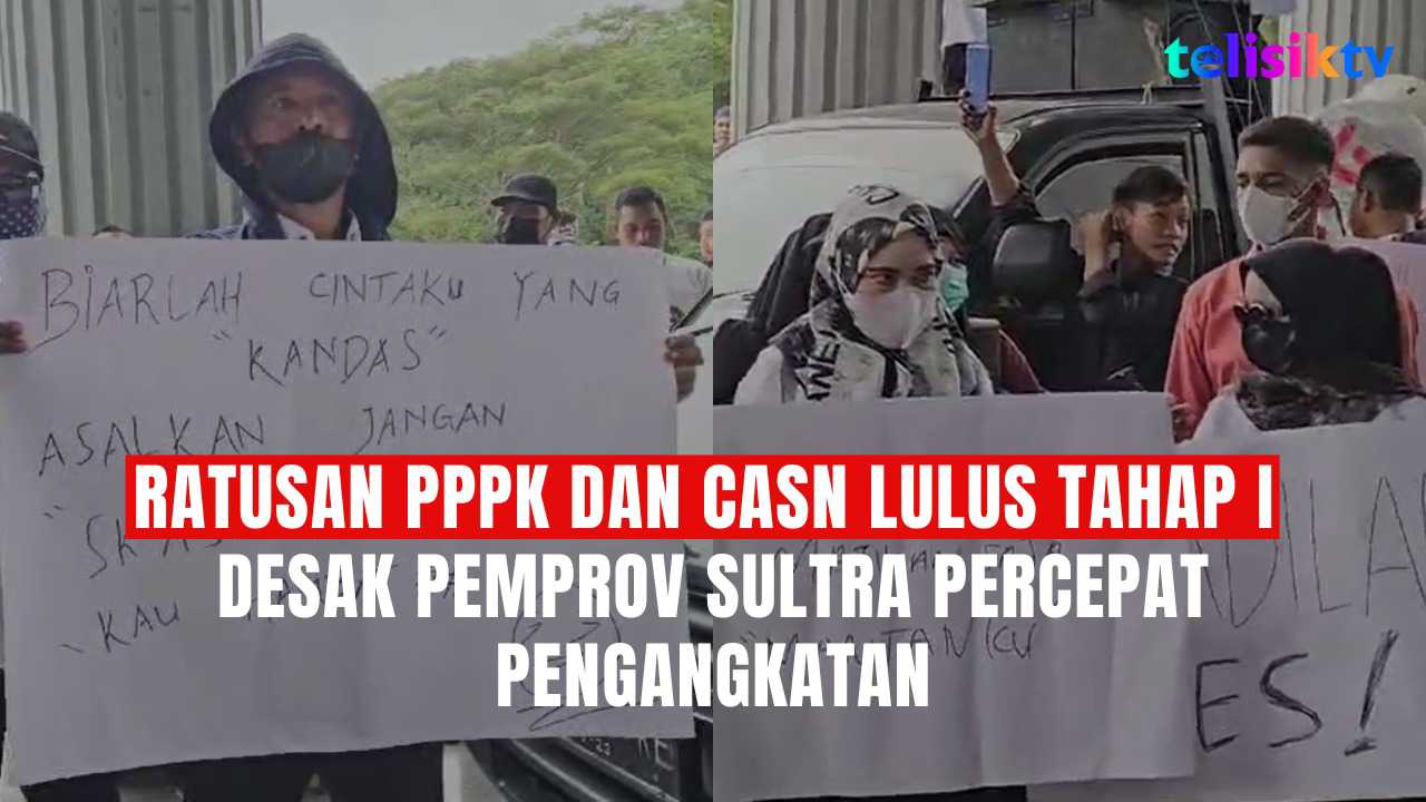 TELISIKTV: Ratusan PPPK dan CASN Lulus Tahap I Desak Pemprov Sultra Percepat Pengangkatan