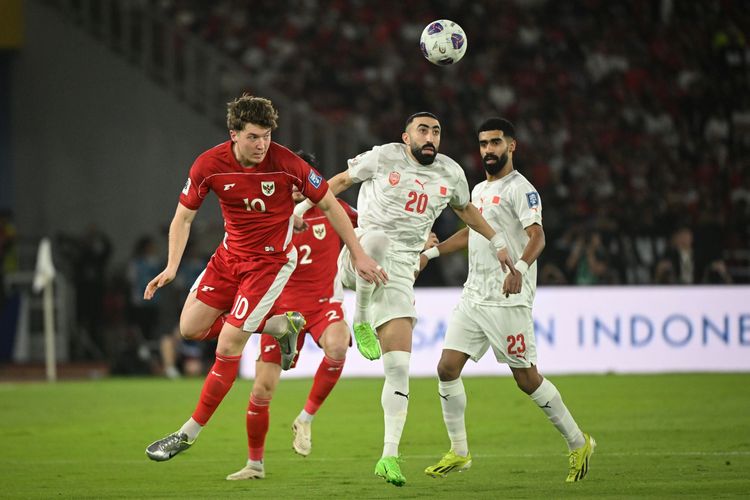 Timnas Indonesia Hajar Bahrain 1-0, Tempel Arab Saudi di Klasemen Grup C