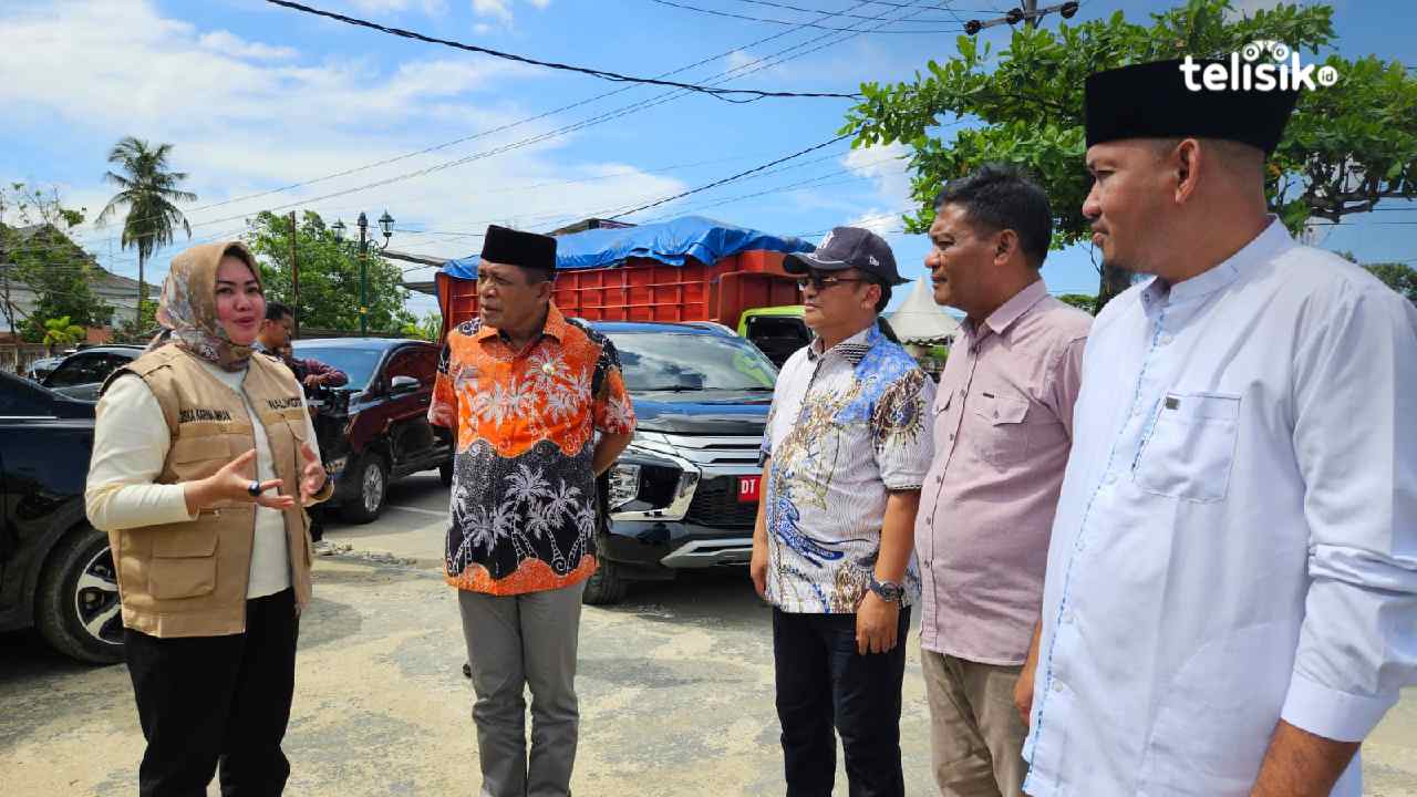 Wagub Sultra Hugua Temukan Biang Banjir di Eks MTQ Kendari, Saluran Dikeruk hingga ke Laut