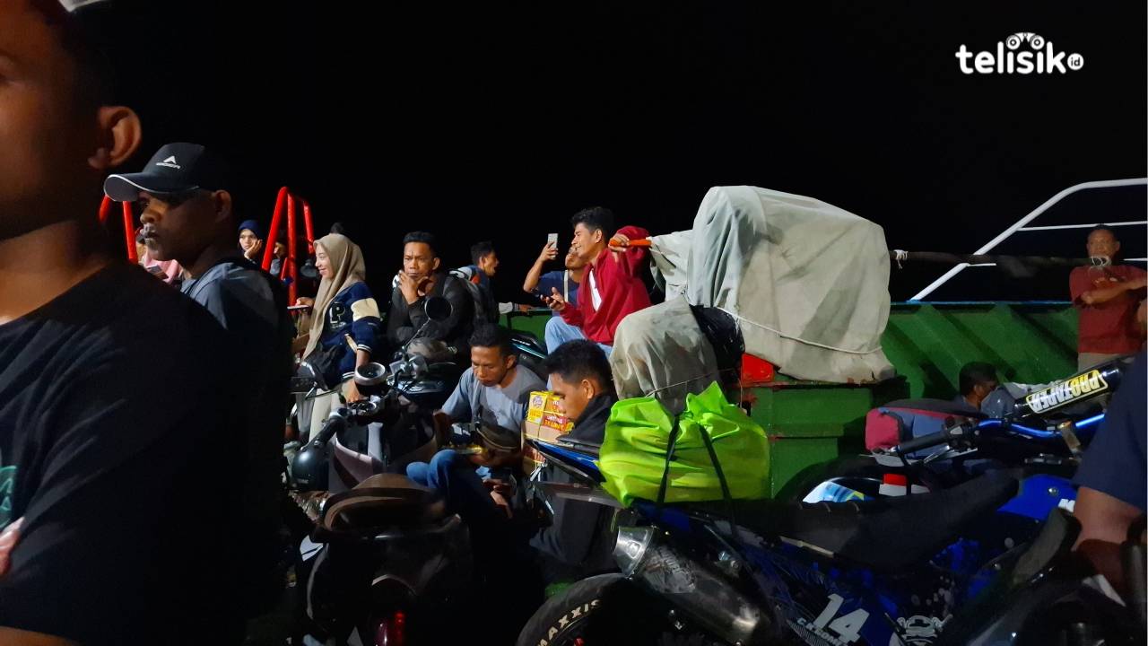 Arus Balik Mudik Lebaran: Penumpang Kapal Malam Raha-Kendari Membeludak