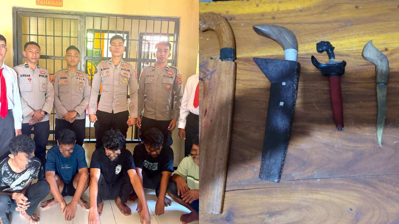 Festival Adat Kande-Kandea Buton Tengah Sempat Kacau, Lima Pengunjung Ditangkap Bawa Senjata Tajam