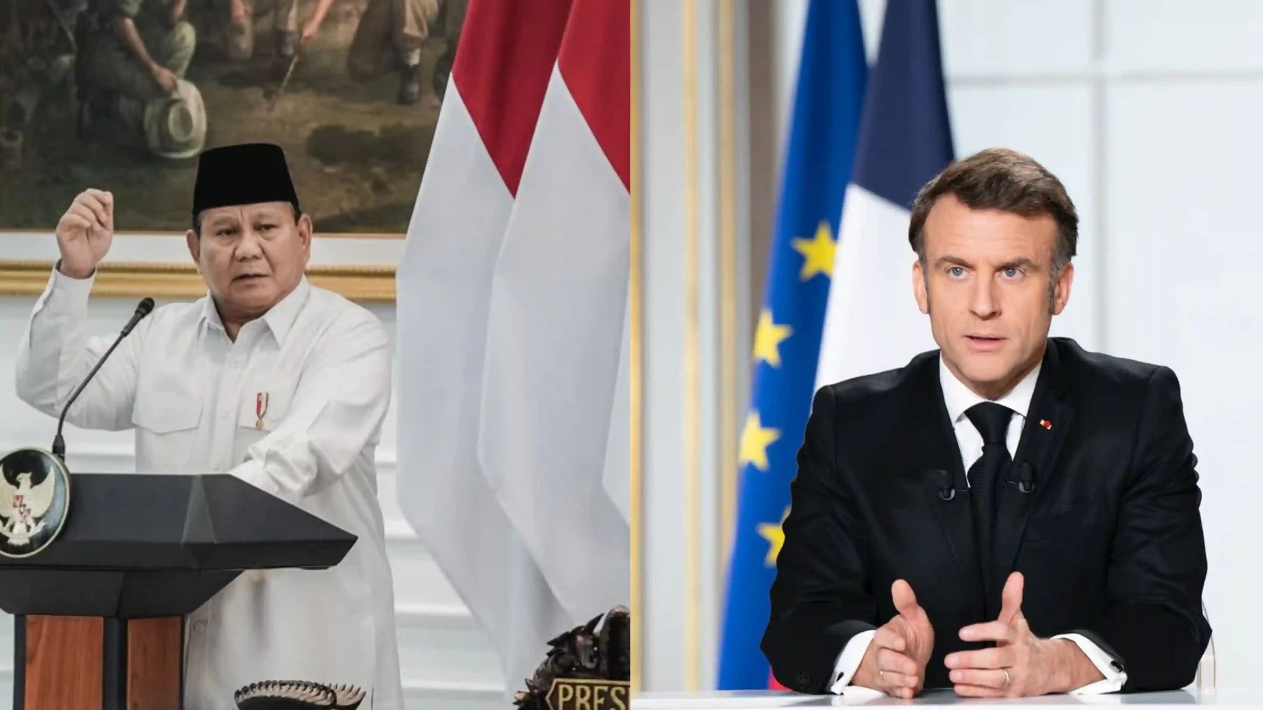 Jawab Kebijakan Tarif Timbal Balik Trump, Hubungan Dagang Prabowo dan Macron Kian Mesra