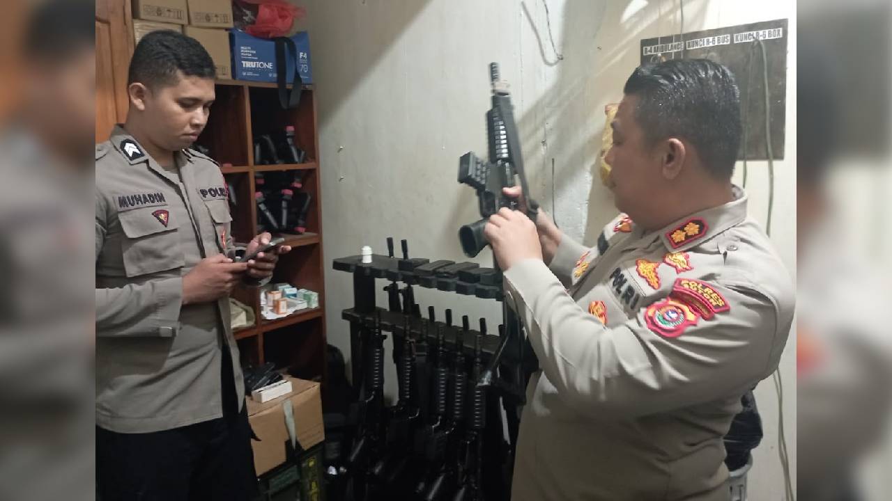 Kapolres Buton Perketat Pengawasan Senjata Api dan Tahanan