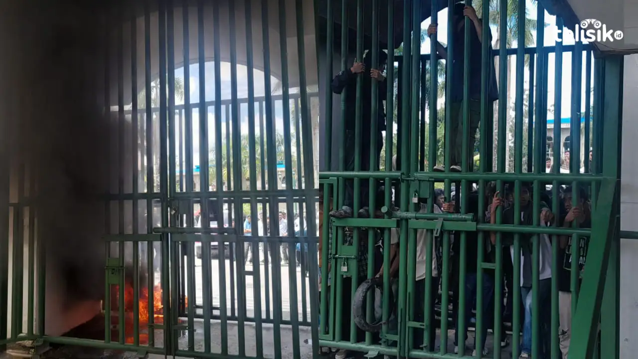 Kejati Sultra Dikepung Massa Soal Dugaan Pencucian Uang Komisaris PT LAM