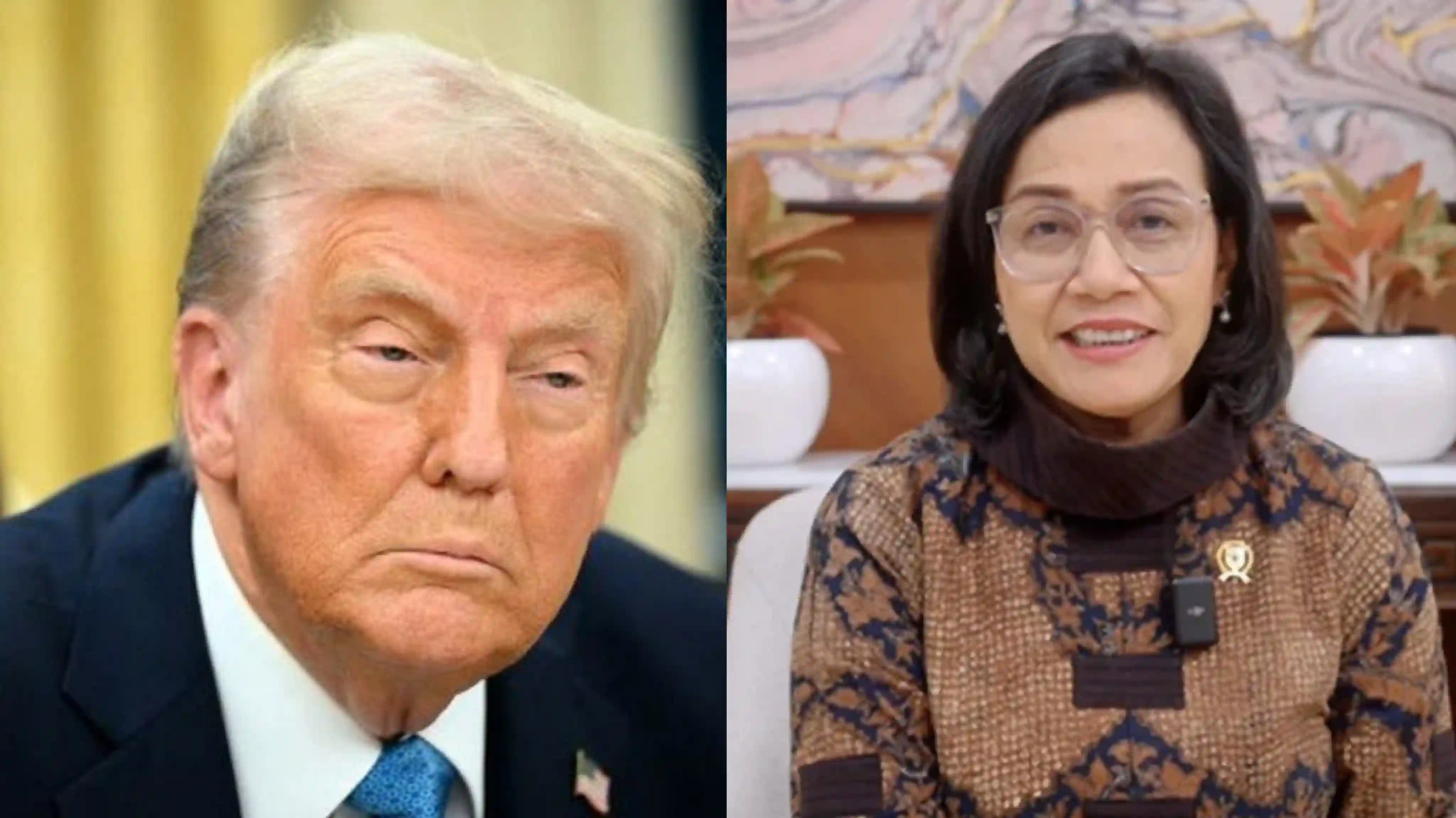 Lima Jurus Sri Mulyani Bujuk Trump Batalkan Tarif Dagang ke Tanah Air