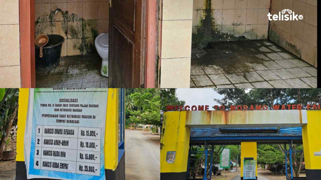 Tarif Masuk ke Air Terjun Moramo Mahal, Fasilitas Tak Terawat dan Kamar Mandi Kotor