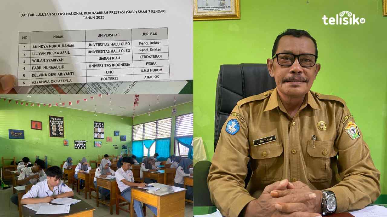 Tiga Siswa SMA Negeri 7 Kendari Lulus Fakultas Kedokteran dan Satu ke Universitas Indonesia