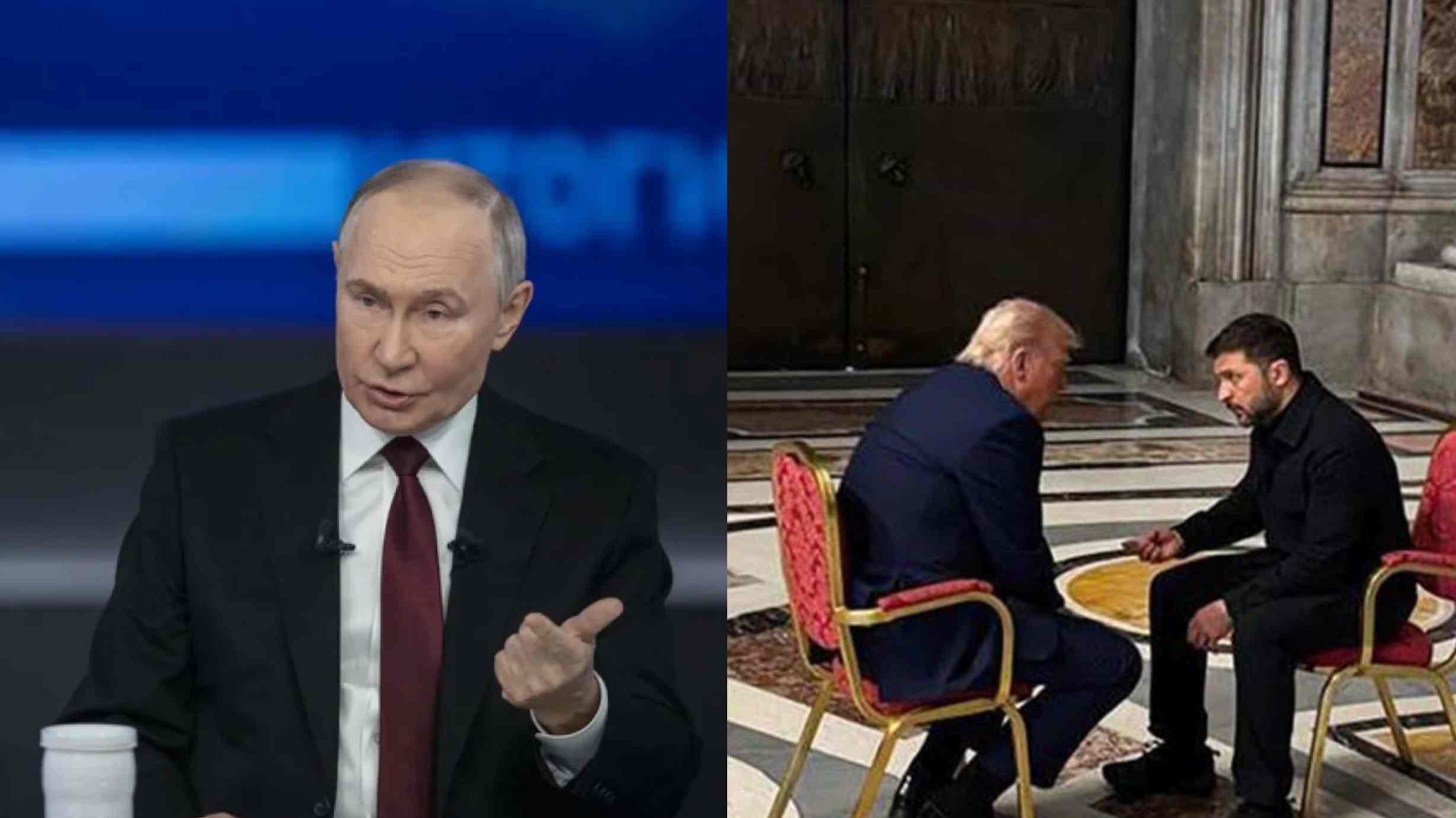 Trump dan Zelensky Diam-diam Main Belakang di Vatikan, Siapkan Skema Penahanan Putin