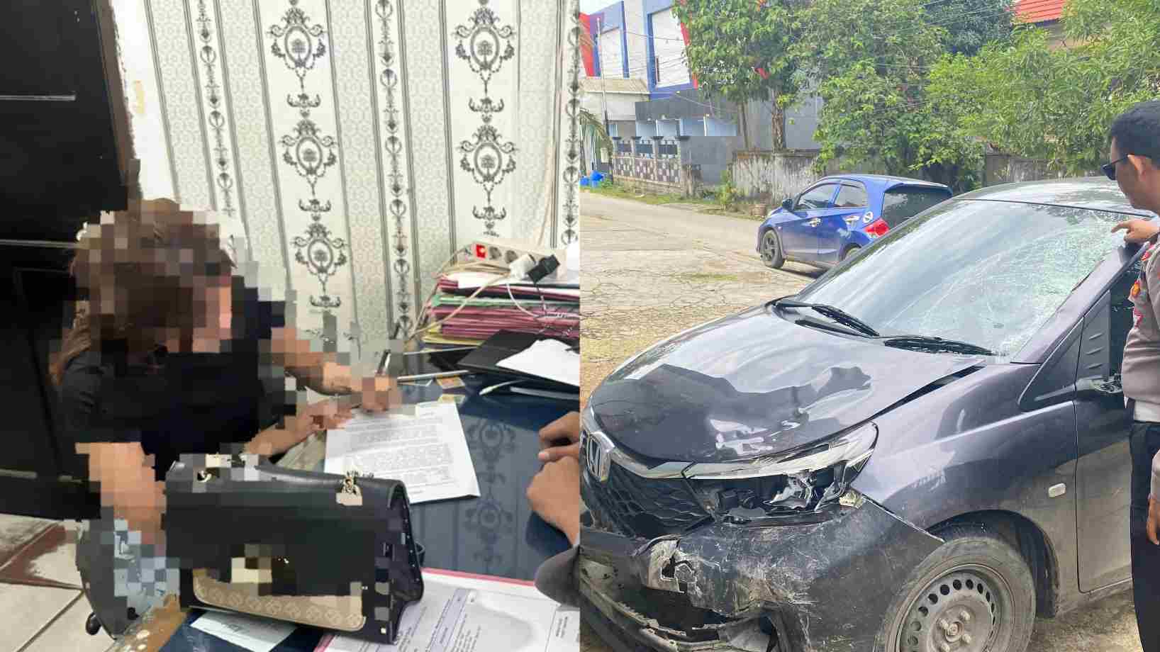 Begini Kronologi Ibu Muda Pengendara Honda Brio di Kendari Tabrak Lari Pemotor hingga Tewas