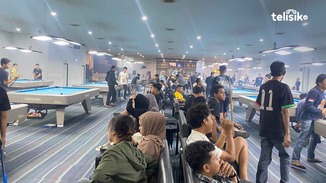 Biliar Jadi Salah Satu Pilihan Pemuda di Kendari Hilangkan Kejenuhan