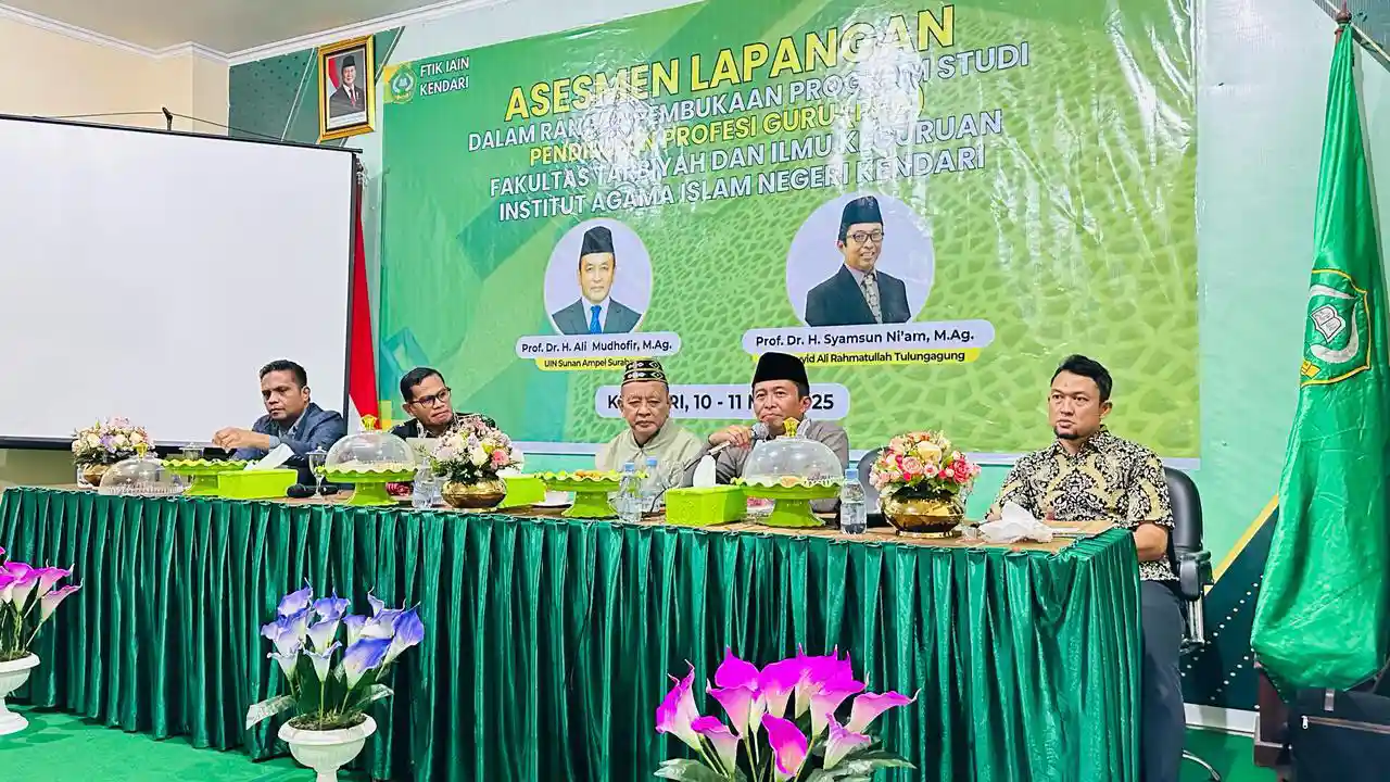 Buka Prodi Pendidikan Profesi Guru, IAIN Kendari Jalani Assessment Lapangan