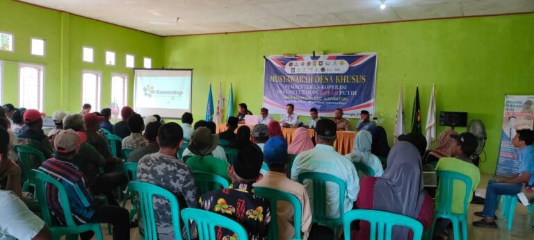 Desa Barangka jadi Pelopor Koperasi Merah Putih di Buton, Ciptakan Lapangan Kerja Baru