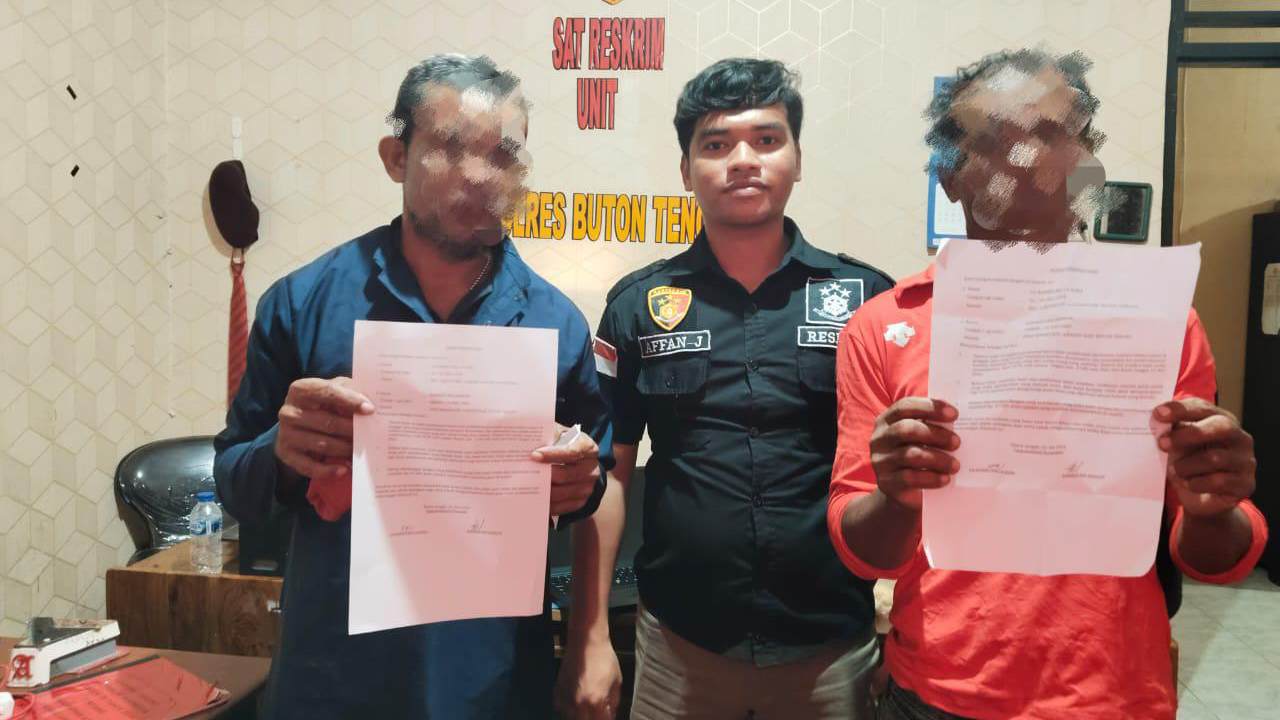 Dua Tukang Palak Warga Buton Tengah Tak Ditahan, Uang Rp 47 Ribu Disumbang ke Masjid