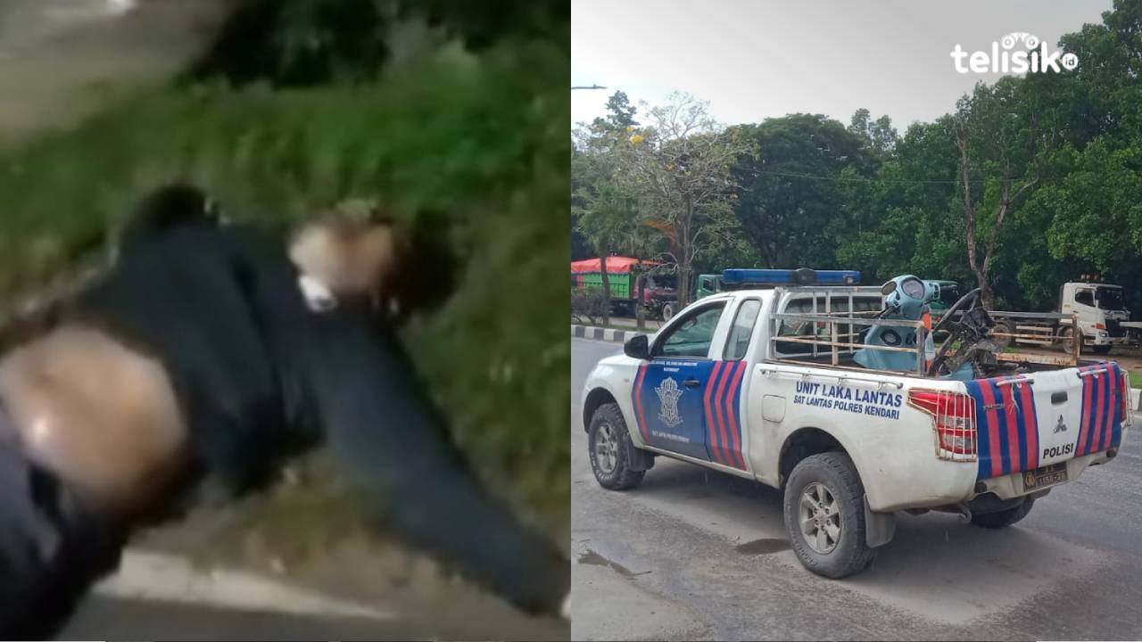 Korban Laka Lantas di Kendari Meninggal di Tempat, Pelaku Kabur