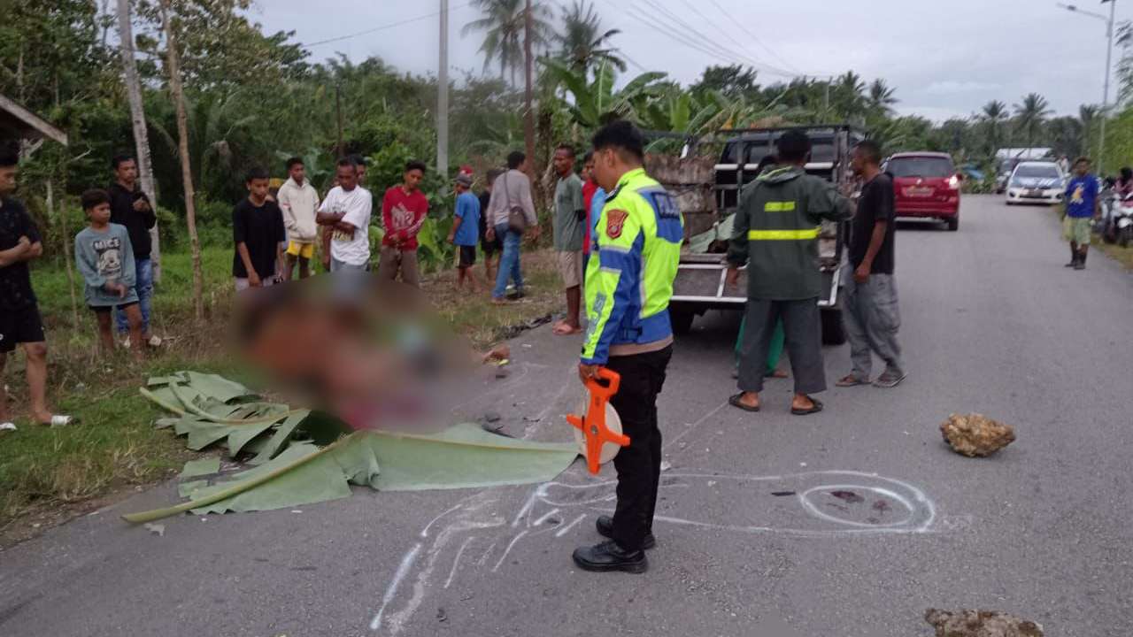 Kronologi Kecelakaan Tragis Renggut Nyawa Dua Pengendara Motor di Jalan Poros Muna-Buton Tengah