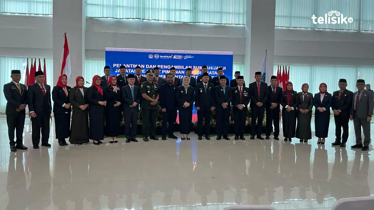 Lantik 25 Pejabat, Wali Kota Kendari Dorong Kinerja dan Reformasi Birokrasi