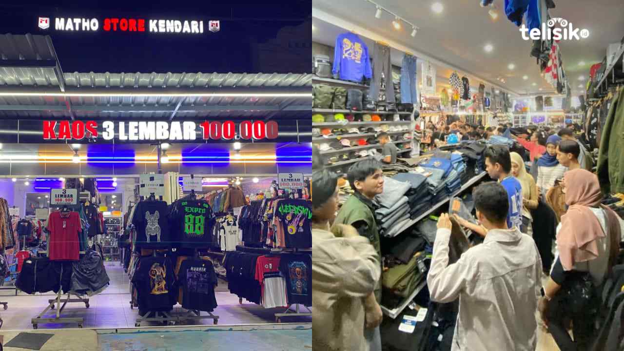 Matho Store, Toko Pakaian Lengkap dari Lokal hingga Impor Dekat Kampus UHO Kendari