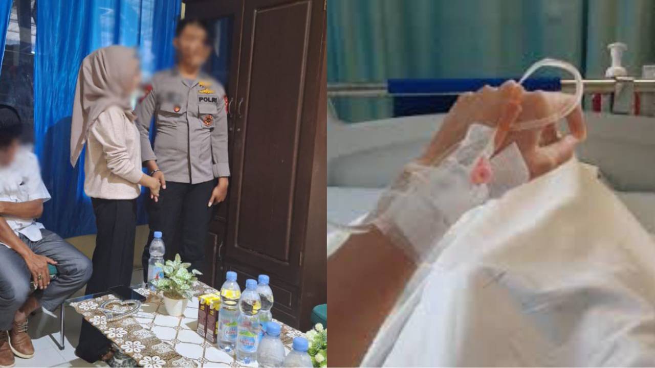 Oknum Brimob Polda Sultra Viral Hubungan Badan dengan Wanita Kondisi Masih Terinfus di RS, Kini Ditahan